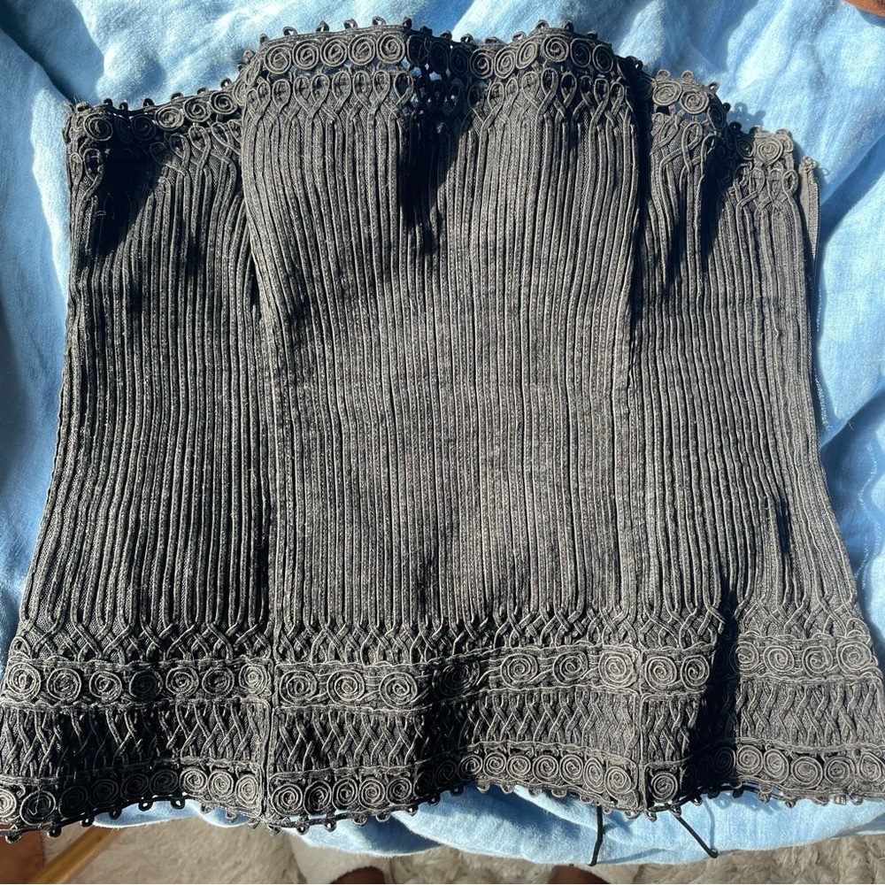 La Perla Black Corset Sz 2